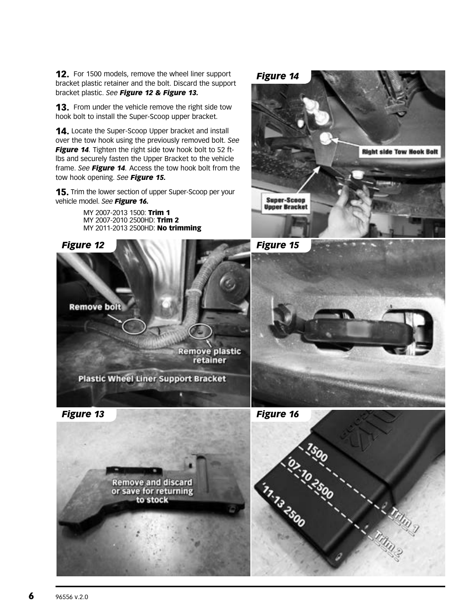 Banks Power Chevy_GMC Trucks: Duramax LML (Diesel ’11 - 14 6.6L) Intake- Ram-Air Super Scoop '11-13 User Manual | Page 6 / 16
