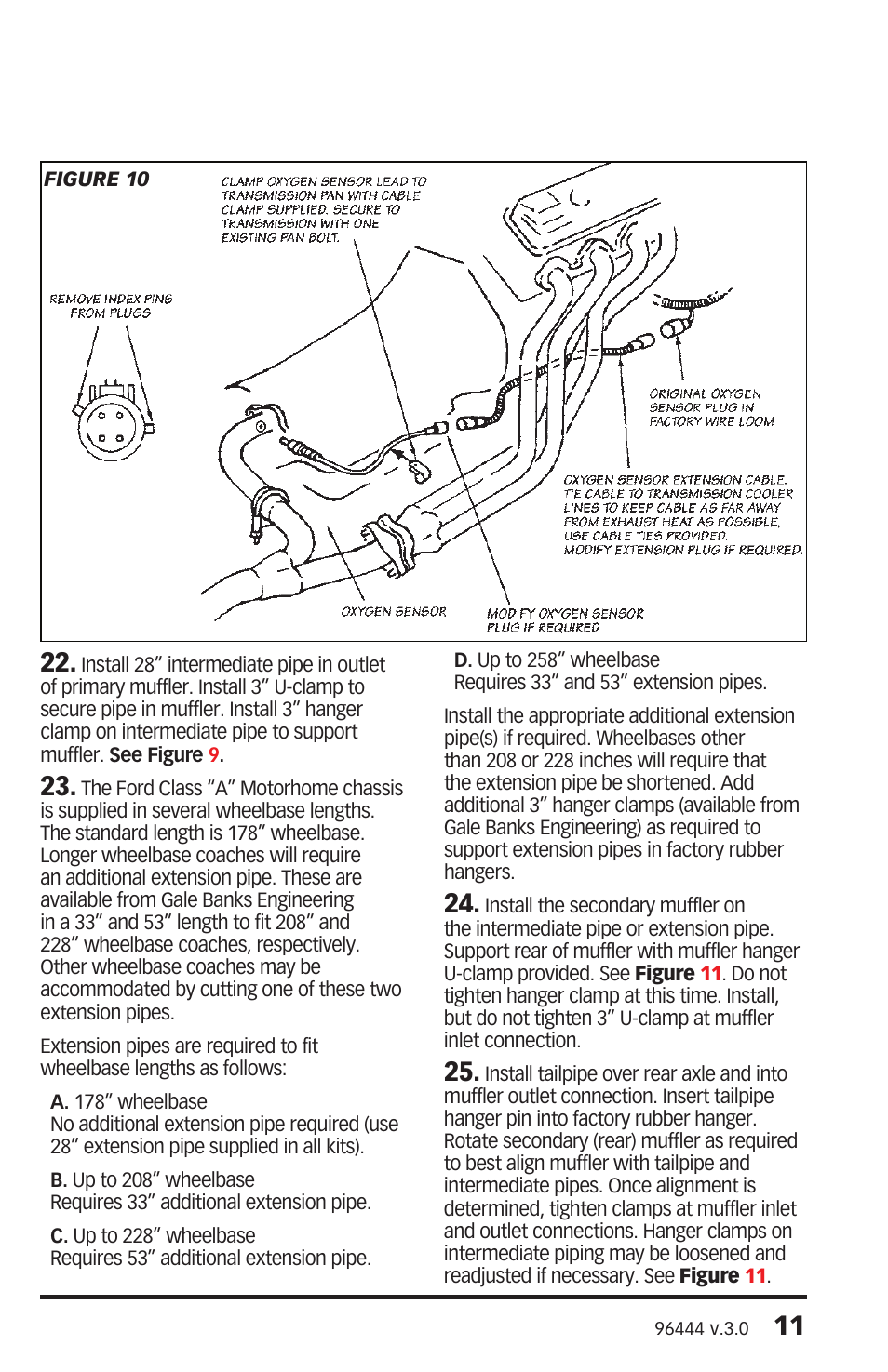 Banks Power Ford Motorhomes: (Gas ’93 - 98 7.5L Class-A) PowerPack System (Class-A, Ford chassis, non-cat) For Use w_ 460 EFI Engine User Manual | Page 11 / 20