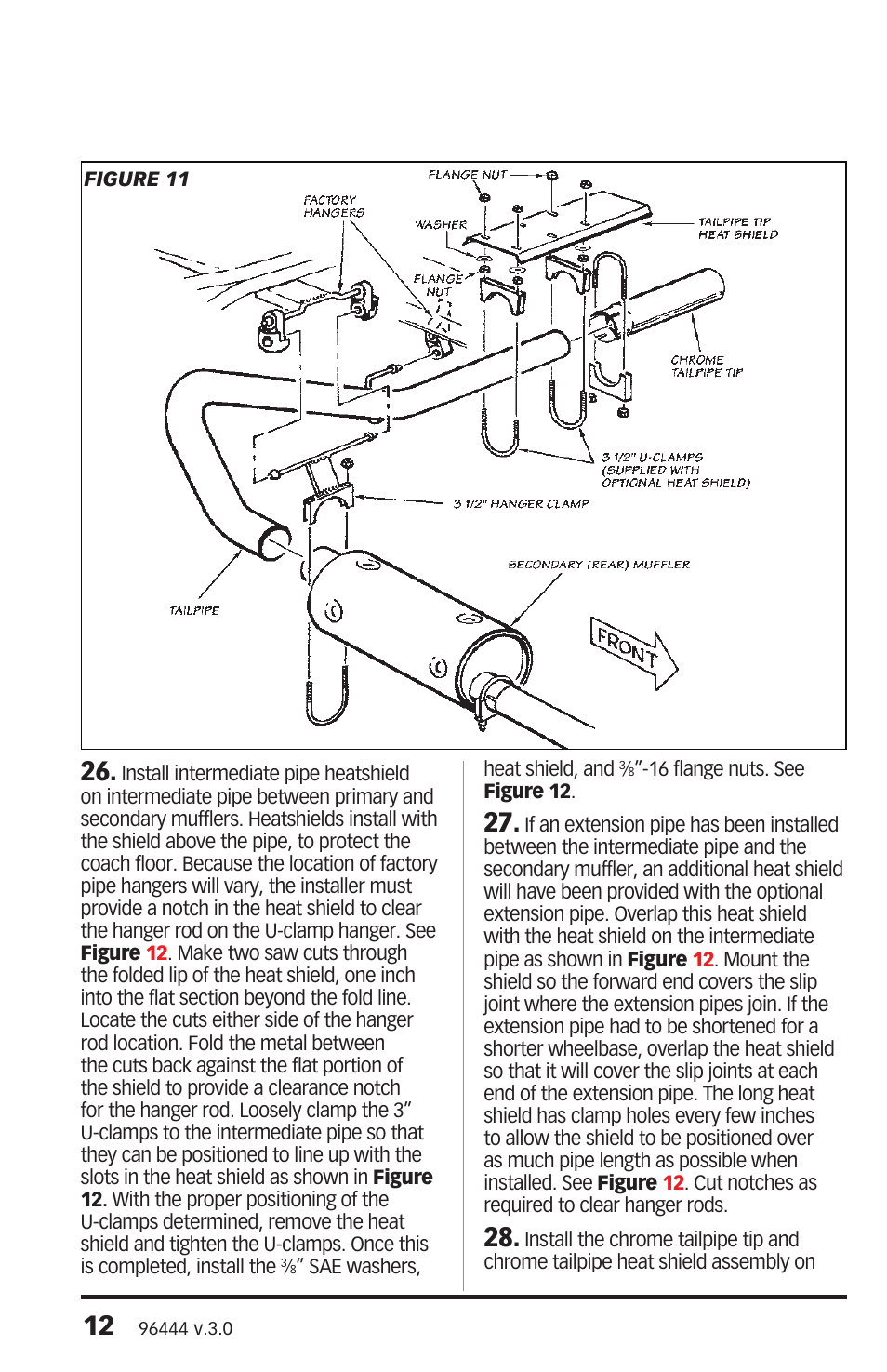 Banks Power Ford Motorhomes: (Gas ’93 - 98 7.5L Class-A) PowerPack System (Class-A, Ford chassis, non-cat) For Use w_ 460 EFI Engine User Manual | Page 12 / 20