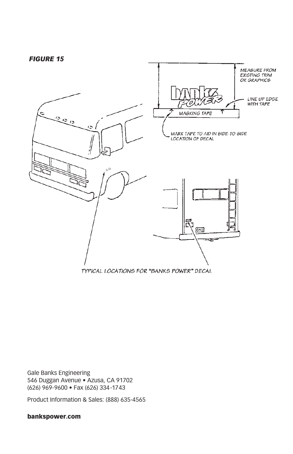 Banks Power Ford Motorhomes: (Gas ’93 - 98 7.5L Class-A) PowerPack System (Class-A, Ford chassis, non-cat) For Use w_ 460 EFI Engine User Manual | Page 20 / 20