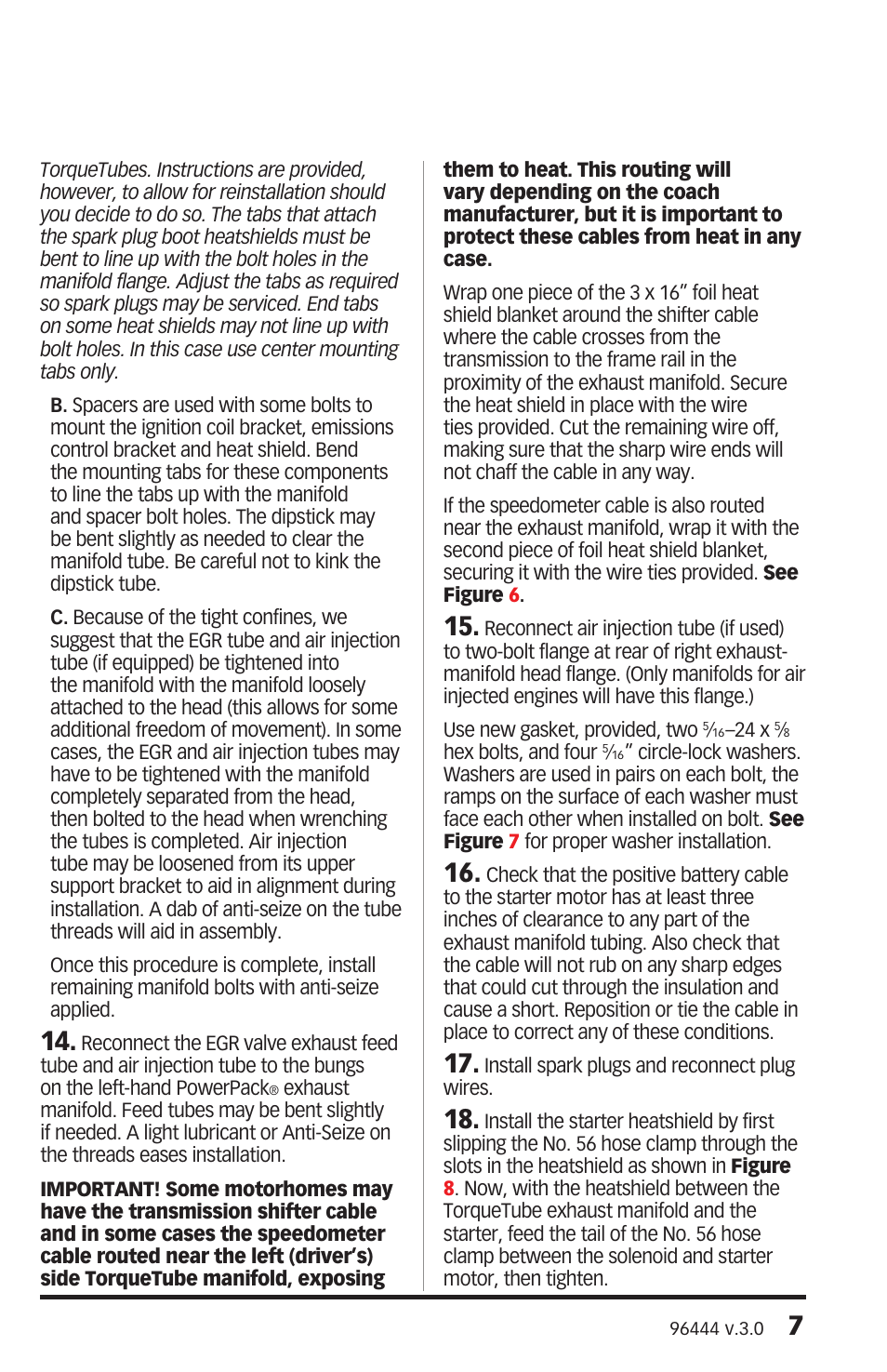 Banks Power Ford Motorhomes: (Gas ’93 - 98 7.5L Class-A) PowerPack System (Class-A, Ford chassis, non-cat) For Use w_ 460 EFI Engine User Manual | Page 7 / 20