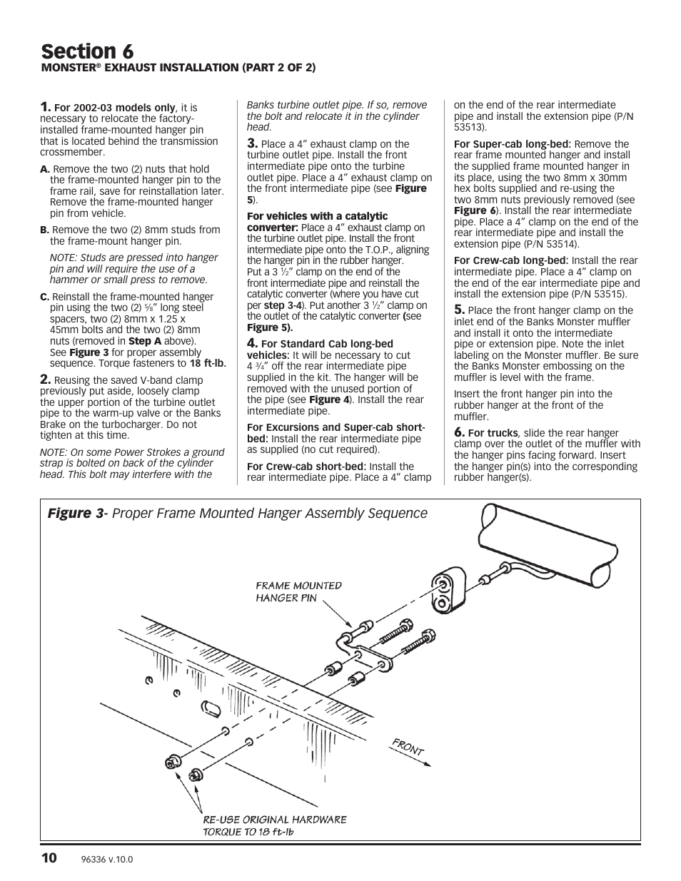 Banks Power Ford Trucks: (Diesel ’99 - 03 7.3L Power Stroke) Power Systems- PowerPack, Stinger-Plus, Stinger & Git-Kit '19991_2-2003 F-250 & F-350 Trucks and Excursions User Manual | Page 10 / 28