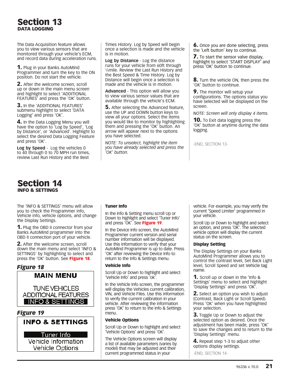 Banks Power Ford Trucks: (Diesel ’99 - 03 7.3L Power Stroke) Power Systems- PowerPack, Stinger-Plus, Stinger & Git-Kit '19991_2-2003 F-250 & F-350 Trucks and Excursions User Manual | Page 21 / 28