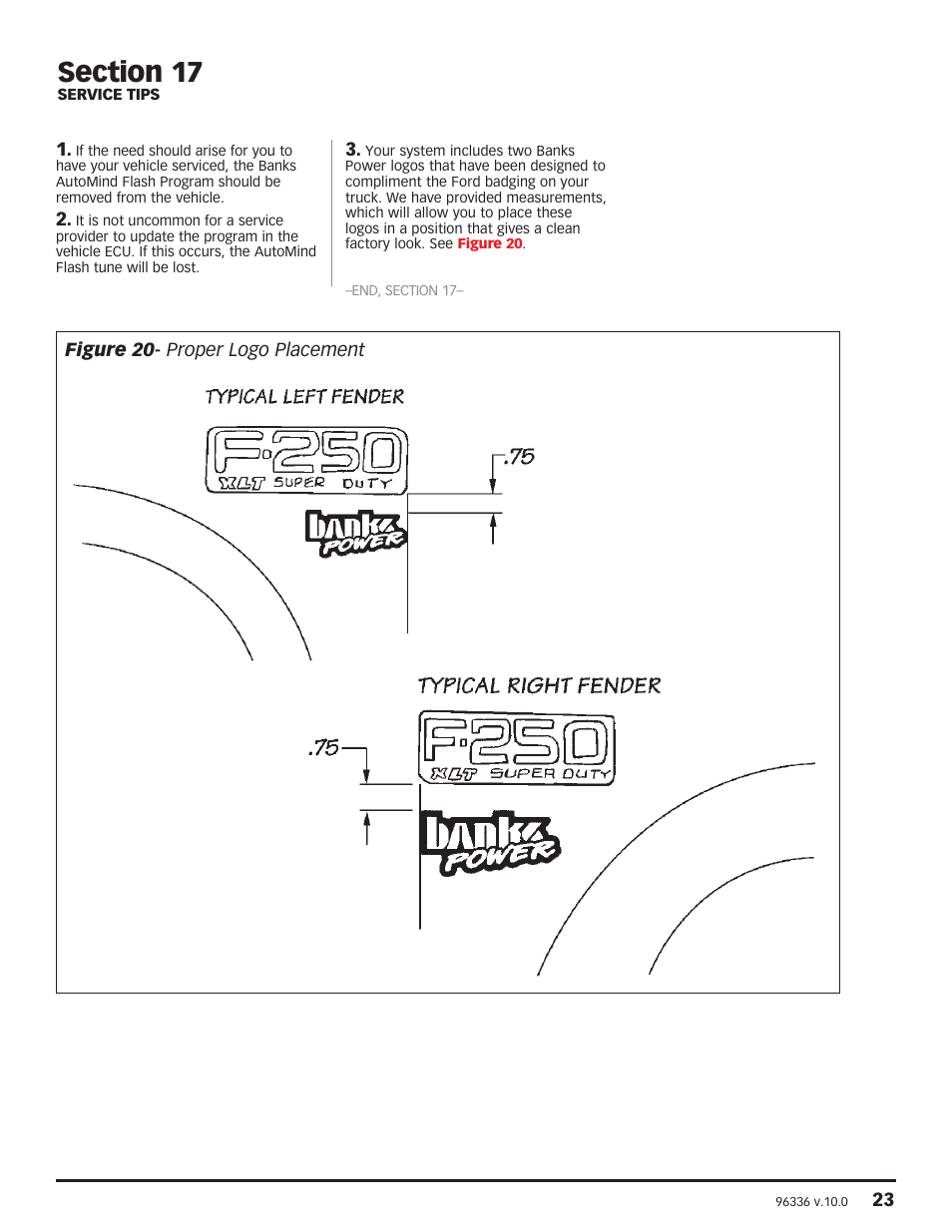 Banks Power Ford Trucks: (Diesel ’99 - 03 7.3L Power Stroke) Power Systems- PowerPack, Stinger-Plus, Stinger & Git-Kit '19991_2-2003 F-250 & F-350 Trucks and Excursions User Manual | Page 23 / 28