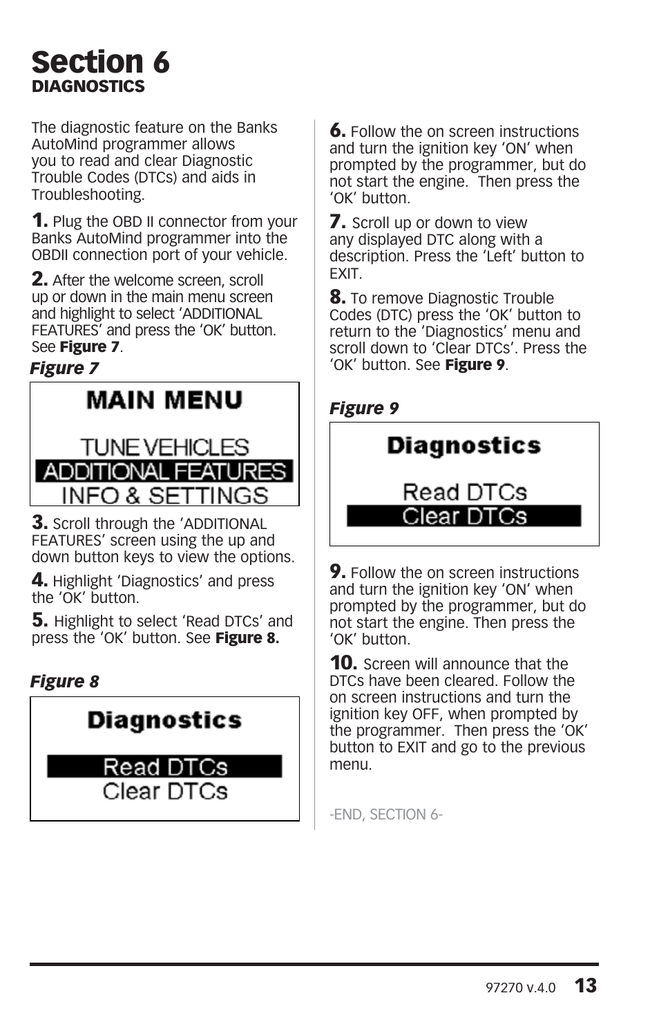 Banks Power Jeep Trucks: (Gas ’91 - 06 Wrangler 4.0L) Programmer- AutoMind Programmer User Manual | Page 13 / 16