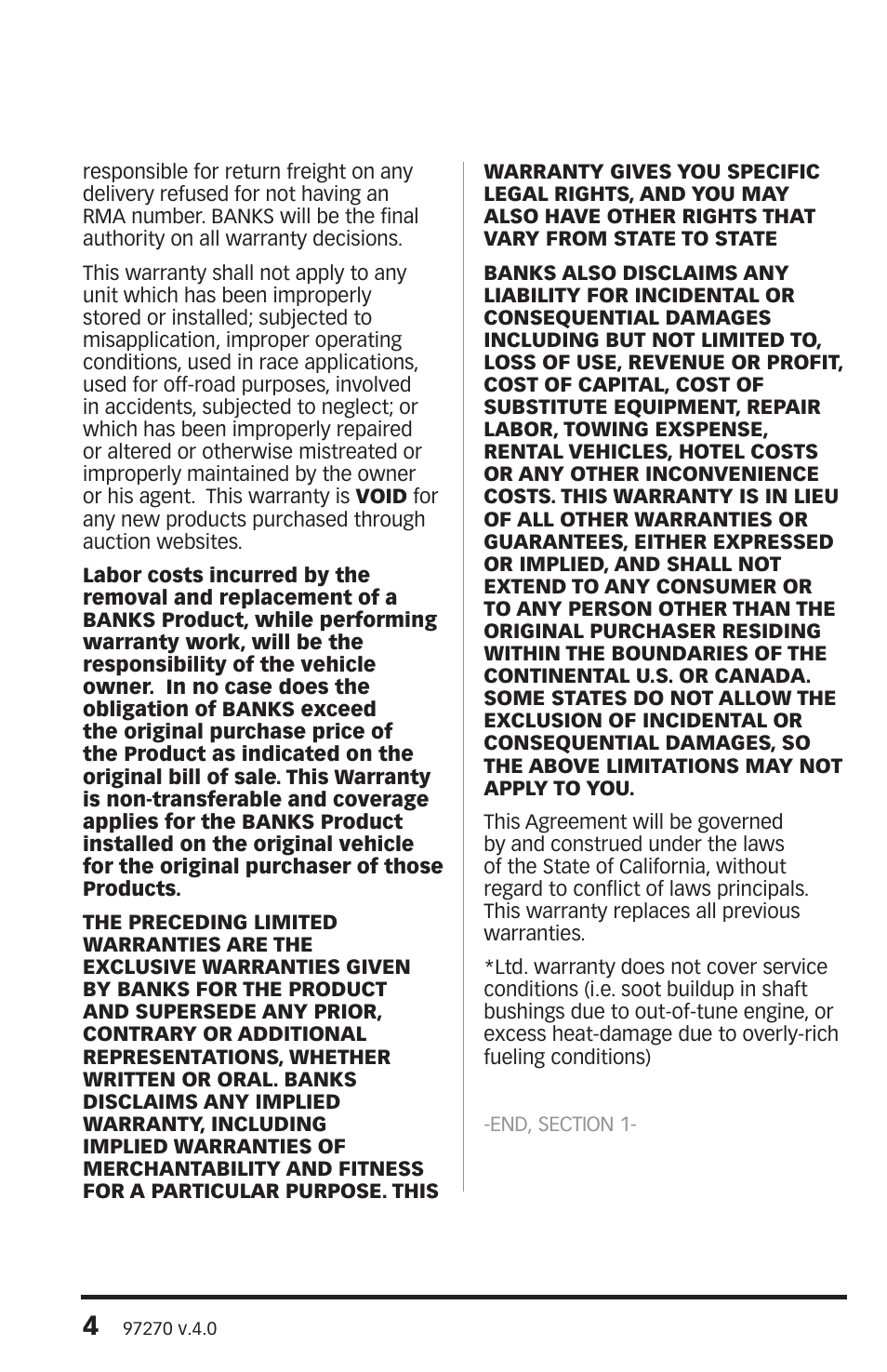 Banks Power Jeep Trucks: (Gas ’91 - 06 Wrangler 4.0L) Programmer- AutoMind Programmer User Manual | Page 4 / 16