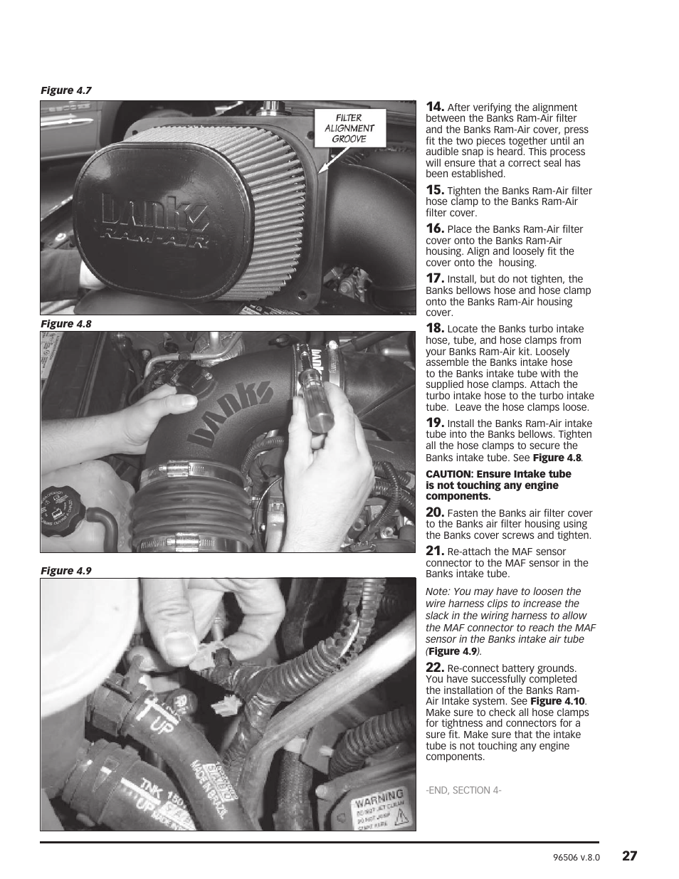 Banks Power Chevy_GMC Trucks: Duramax LLY-LBZ (Diesel ’06 - 07 6.6L) Power Systems- PowerPack & Stinger Systems w Economind (LLY & LBZ) '06-07 (PDA) Compatible w_ Optional PowerPDA User Manual | Page 27 / 40