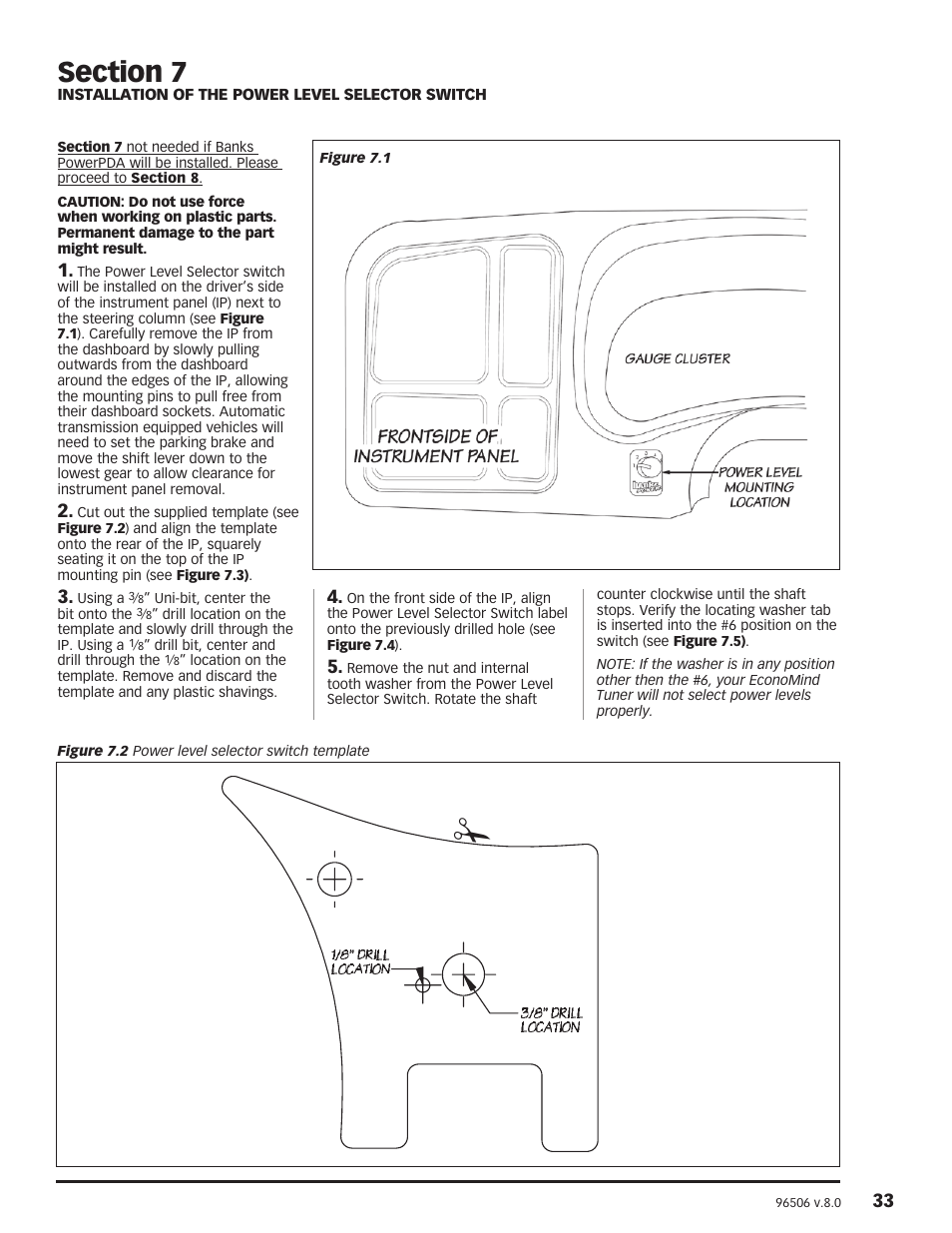 Banks Power Chevy_GMC Trucks: Duramax LLY-LBZ (Diesel ’06 - 07 6.6L) Power Systems- PowerPack & Stinger Systems w Economind (LLY & LBZ) '06-07 (PDA) Compatible w_ Optional PowerPDA User Manual | Page 33 / 40