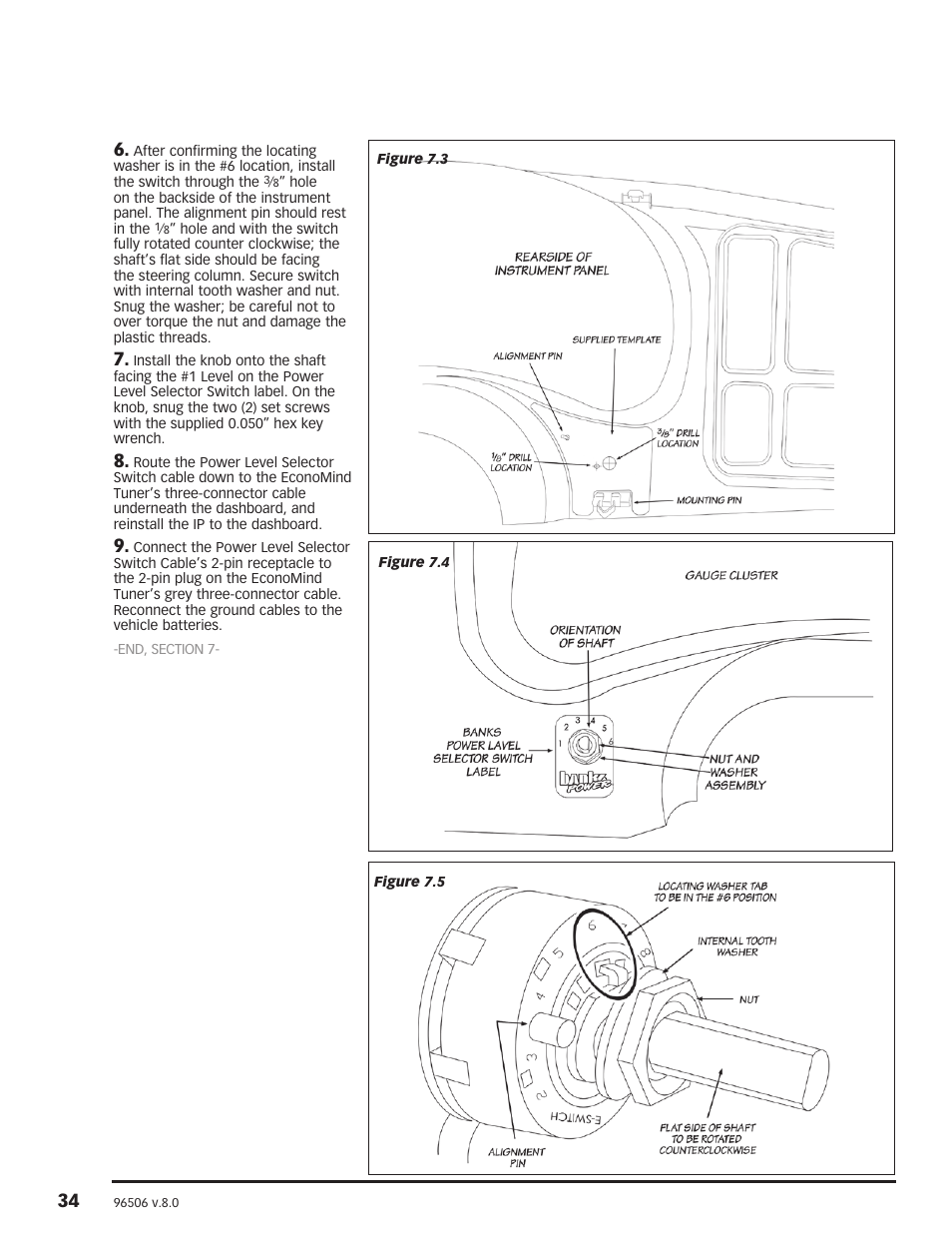 Banks Power Chevy_GMC Trucks: Duramax LLY-LBZ (Diesel ’06 - 07 6.6L) Power Systems- PowerPack & Stinger Systems w Economind (LLY & LBZ) '06-07 (PDA) Compatible w_ Optional PowerPDA User Manual | Page 34 / 40