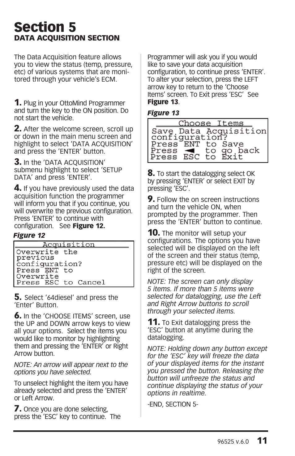 Banks Power Ford Trucks: (Diesel ’08 - 10 6.4L Power Stroke) Programmer- Ottomind Programmer '08 User Manual | Page 11 / 16