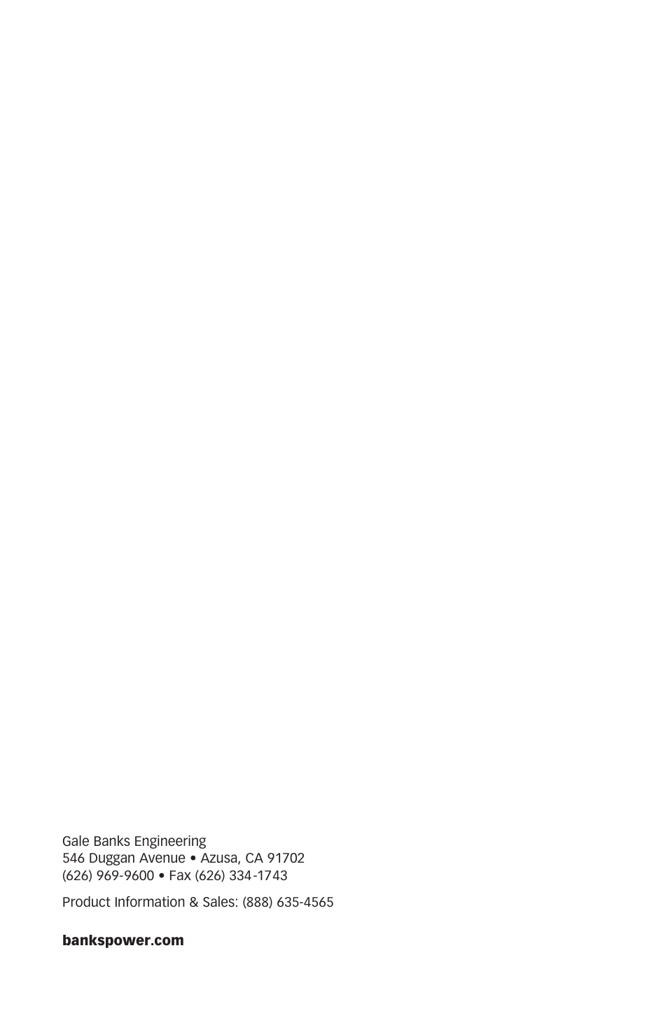 Banks Power Ford Trucks: (Diesel ’08 - 10 6.4L Power Stroke) Programmer- Ottomind Programmer '08 User Manual | Page 16 / 16