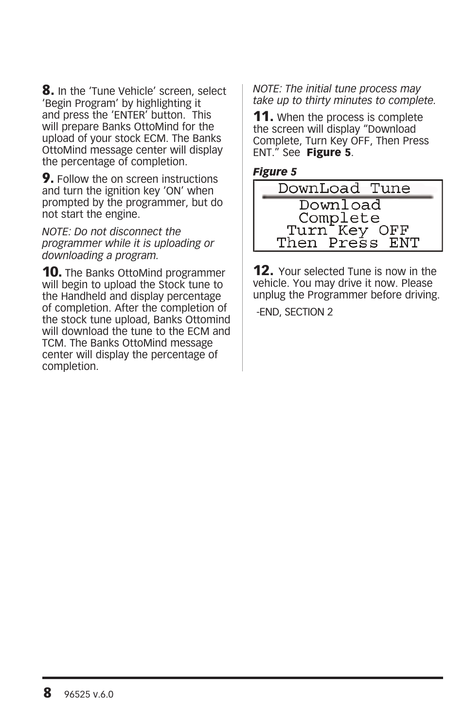 Banks Power Ford Trucks: (Diesel ’08 - 10 6.4L Power Stroke) Programmer- Ottomind Programmer '08 User Manual | Page 8 / 16