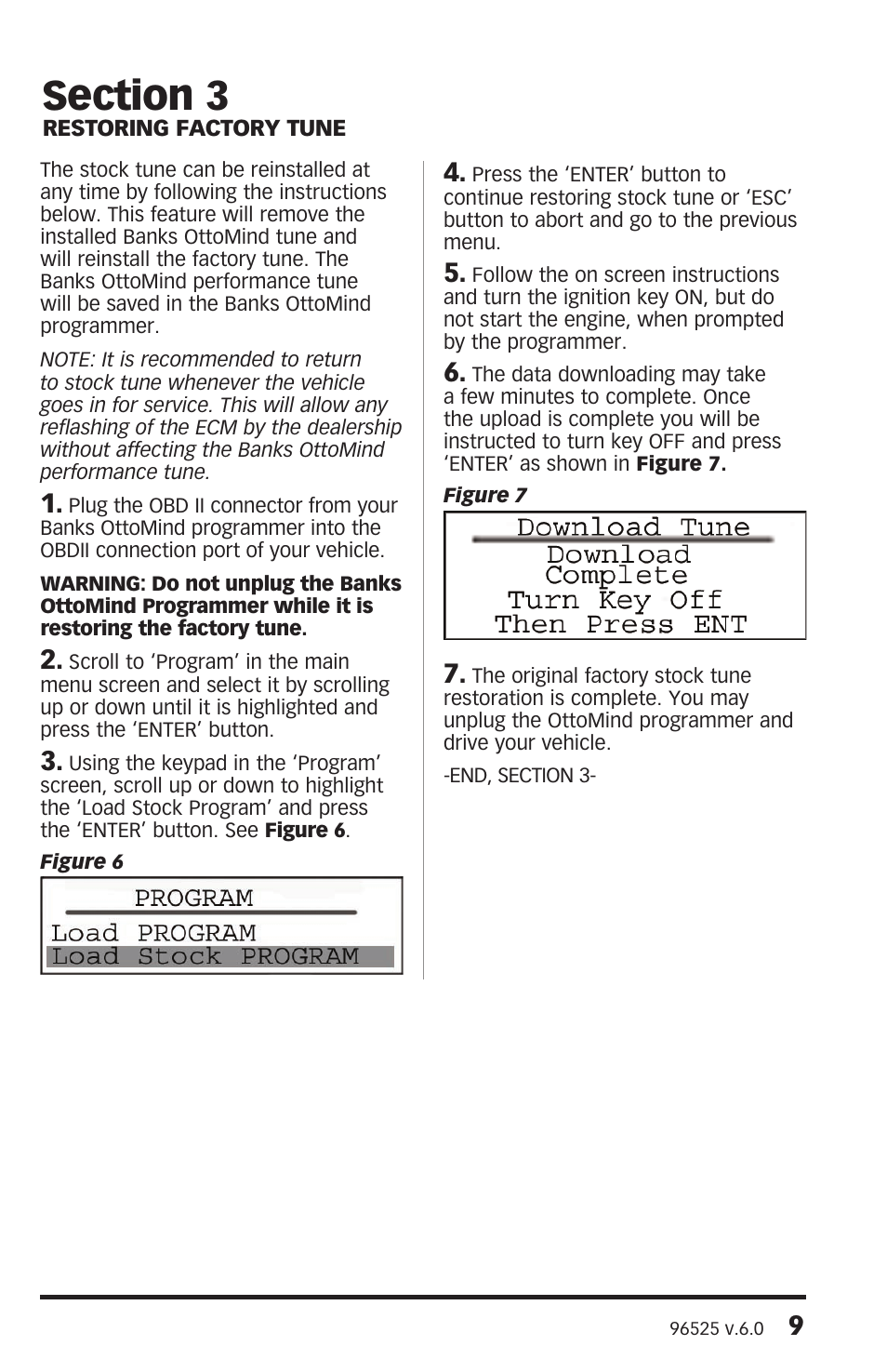 Banks Power Ford Trucks: (Diesel ’08 - 10 6.4L Power Stroke) Programmer- Ottomind Programmer '08 User Manual | Page 9 / 16