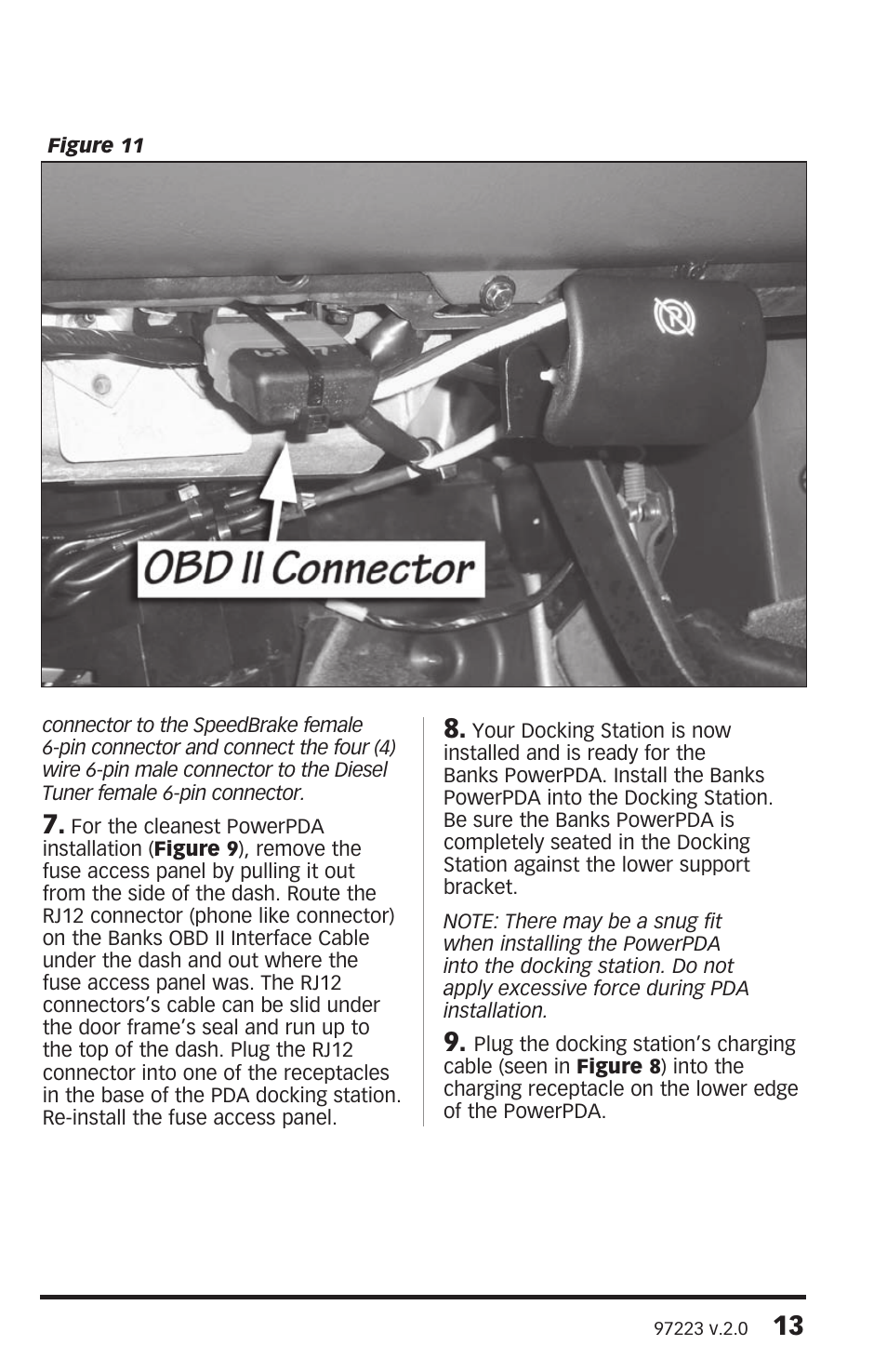 Banks Power Chevy_GMC Trucks: Duramax LLY (Diesel ’04 - 05 6.6L) Speed Control- SpeedBrake '04-05 (PDA) For use with PowerPDA User Manual | Page 13 / 20