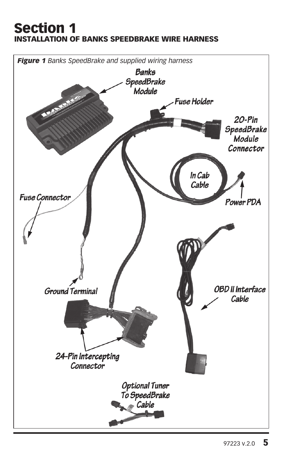 Banks Power Chevy_GMC Trucks: Duramax LLY (Diesel ’04 - 05 6.6L) Speed Control- SpeedBrake '04-05 (PDA) For use with PowerPDA User Manual | Page 5 / 20