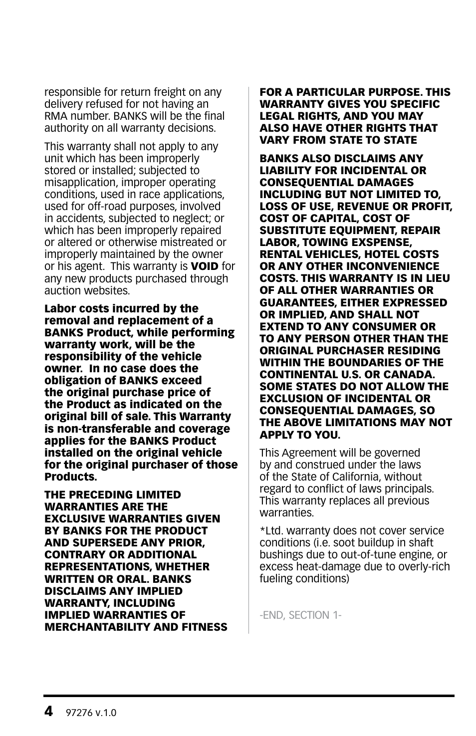 Banks Power Ford Trucks: (Gas ’99 - 11 6.8L V10; 6.2L V8) AutoMind Flash Programmer for use with Banks iQ Flash User Manual | Page 4 / 20