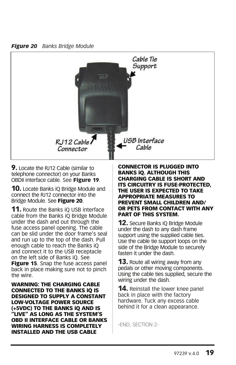 Banks Power Chevy_GMC Trucks: Duramax LLY-LBZ (Diesel ’06 - 07 6.6L) Speed Control- SpeedBrake '06-07 (iQ) For use with Banks iQ User Manual | Page 19 / 24