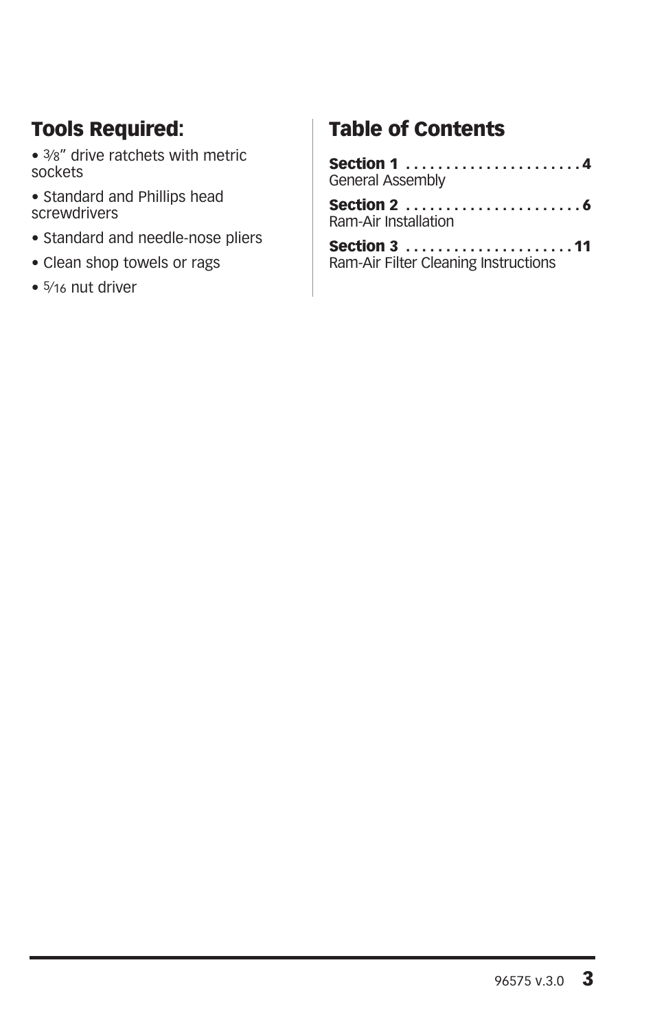Banks Power Jeep Trucks: (Gas ’91 - 06 Wrangler 4.0L) Intake- Ram-Air intake system '97-06 Jeep 4.0L User Manual | Page 3 / 12