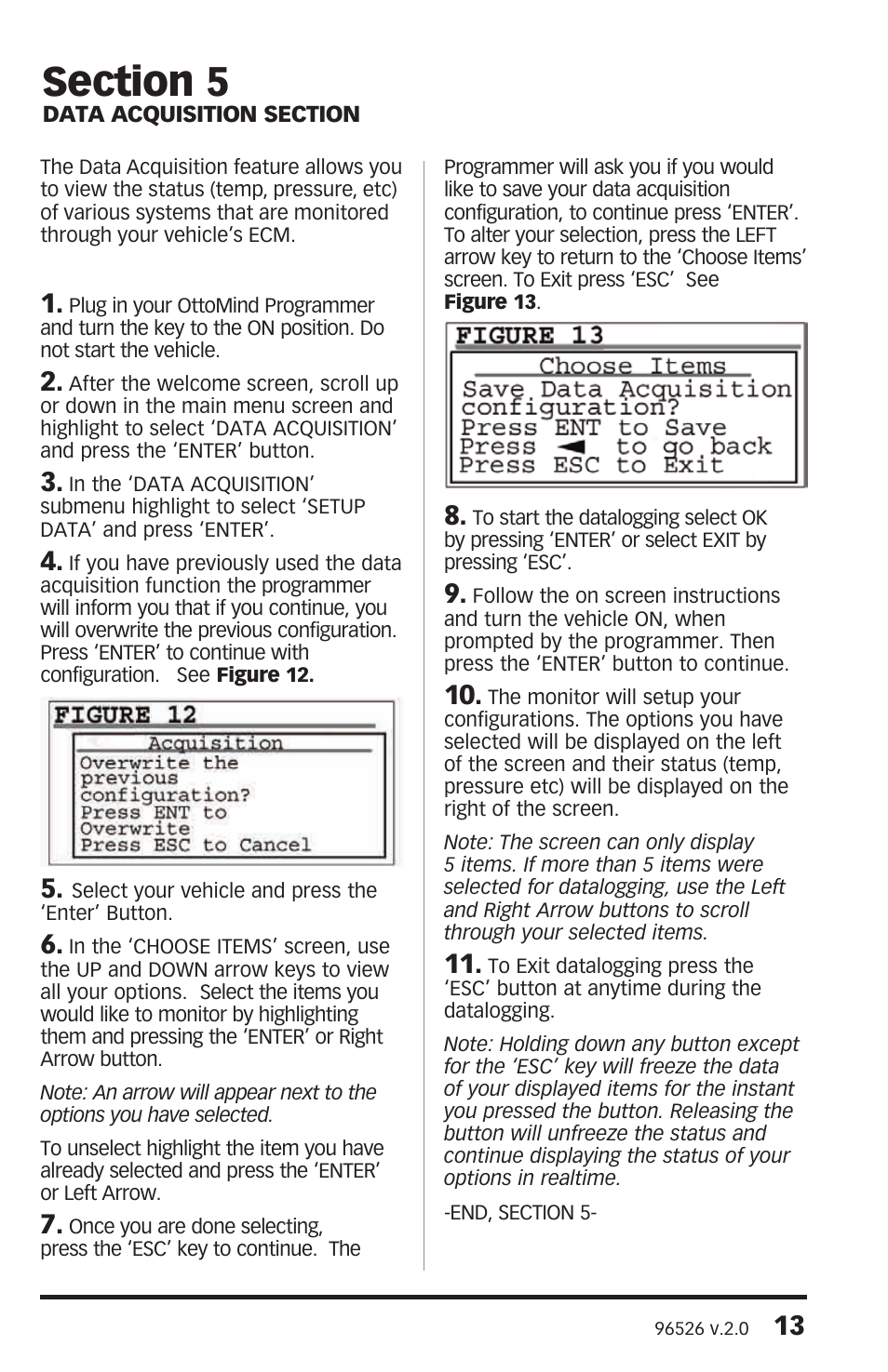 Banks Power Ford Trucks: (Diesel ’99 - 03 7.3L Power Stroke) Programmer- OttoMind Programmer User Manual | Page 13 / 16