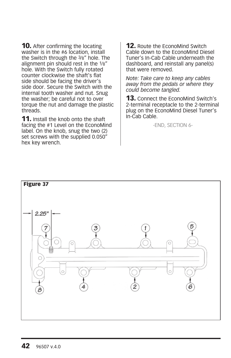 Banks Power Chevy_GMC Trucks: Duramax LMM (Diesel ’07 - 10 6.6L) Power Systems- PowerPack & Stinger w_EconoMind ('07-09) LMM (PDA) Compatible w_Optional PowerPDA User Manual | Page 42 / 60
