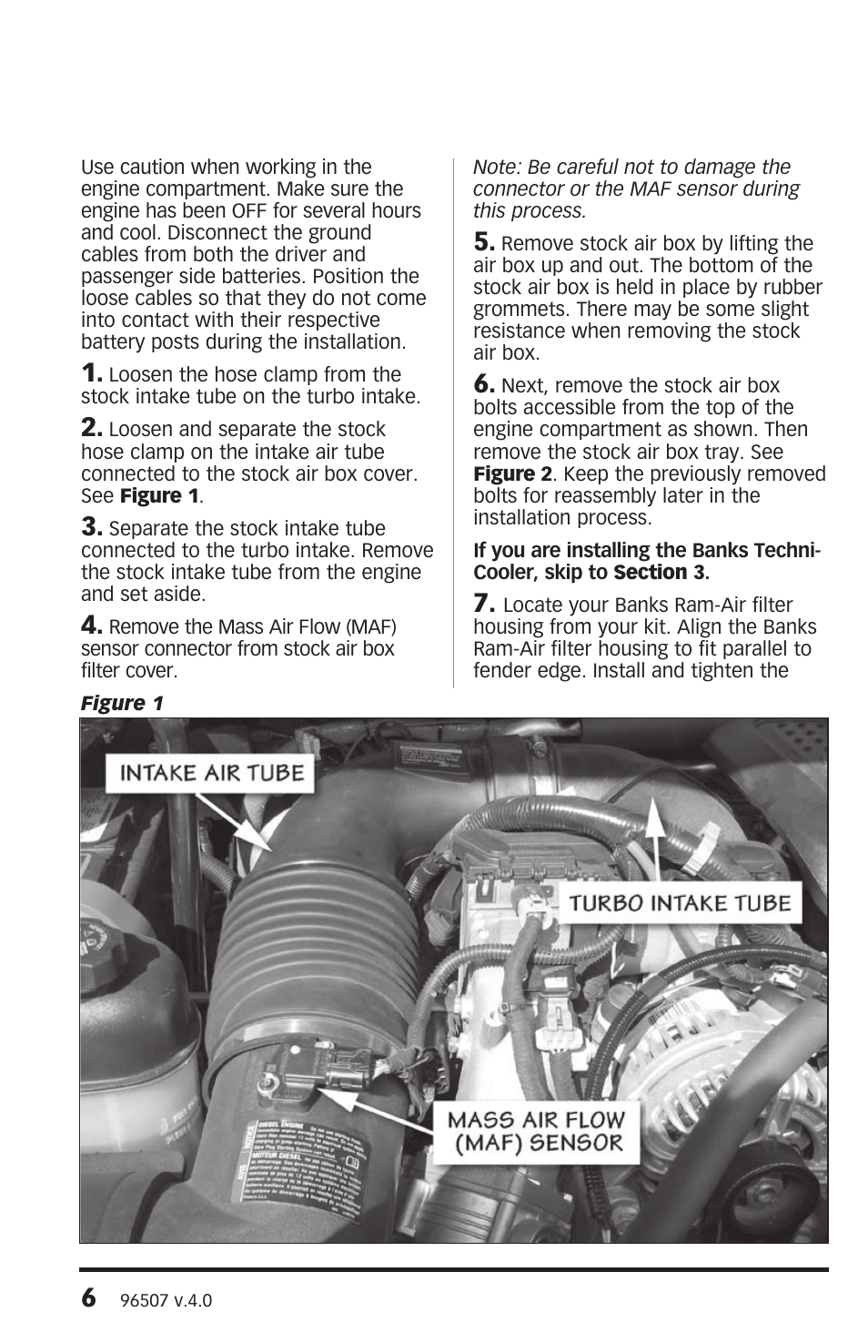 Banks Power Chevy_GMC Trucks: Duramax LMM (Diesel ’07 - 10 6.6L) Power Systems- PowerPack & Stinger w_EconoMind ('07-09) LMM (PDA) Compatible w_Optional PowerPDA User Manual | Page 6 / 60