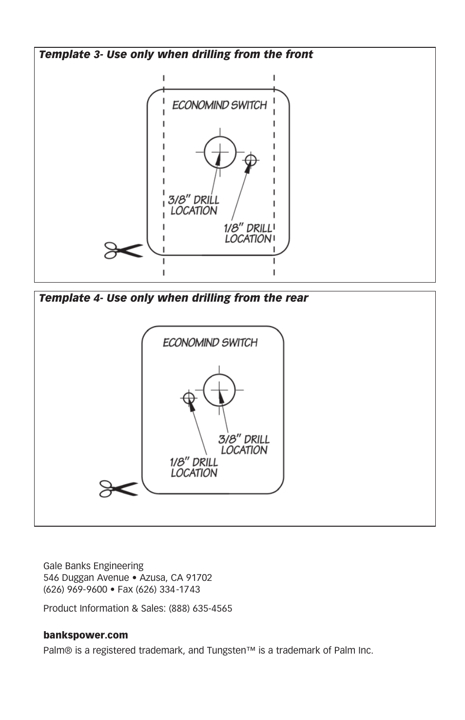 Banks Power Chevy_GMC Trucks: Duramax LMM (Diesel ’07 - 10 6.6L) Power Systems- PowerPack & Stinger w_EconoMind ('07-09) LMM (PDA) Compatible w_Optional PowerPDA User Manual | Page 60 / 60