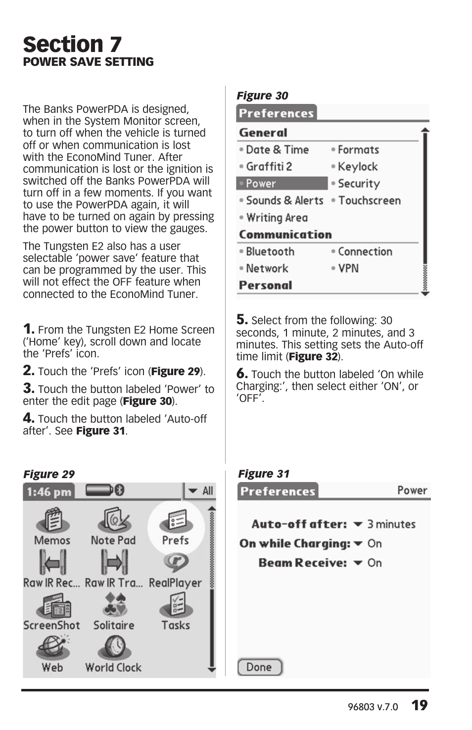 Banks Power Ford Trucks: (Diesel ’03 - 07 6.0L Power Stroke) Interface- PowerPDA For use with EconoMind Ford (03-09), Chevy(01-08), Dodge (03-07) User Manual | Page 19 / 34