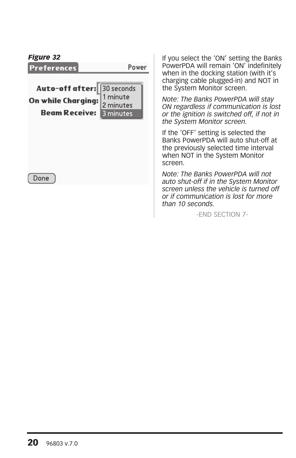 Banks Power Ford Trucks: (Diesel ’03 - 07 6.0L Power Stroke) Interface- PowerPDA For use with EconoMind Ford (03-09), Chevy(01-08), Dodge (03-07) User Manual | Page 20 / 34