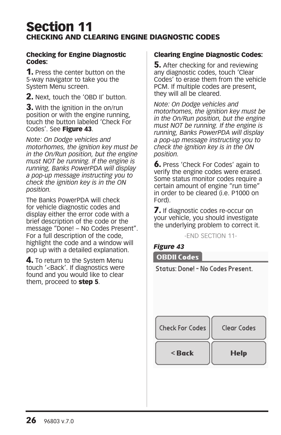Banks Power Ford Trucks: (Diesel ’03 - 07 6.0L Power Stroke) Interface- PowerPDA For use with EconoMind Ford (03-09), Chevy(01-08), Dodge (03-07) User Manual | Page 26 / 34
