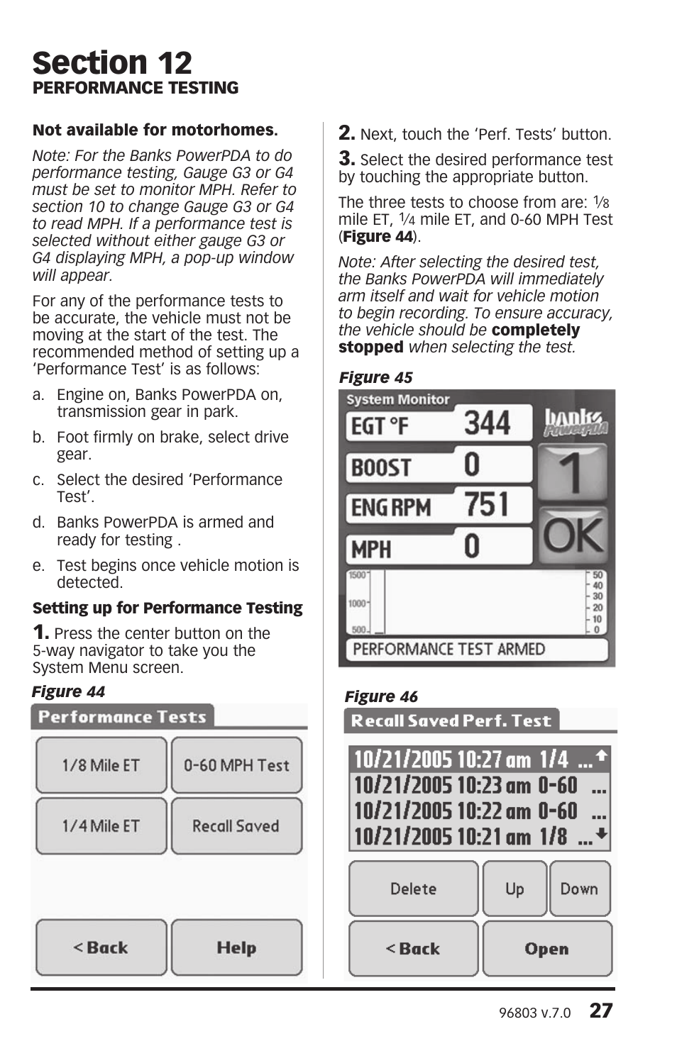Banks Power Ford Trucks: (Diesel ’03 - 07 6.0L Power Stroke) Interface- PowerPDA For use with EconoMind Ford (03-09), Chevy(01-08), Dodge (03-07) User Manual | Page 27 / 34