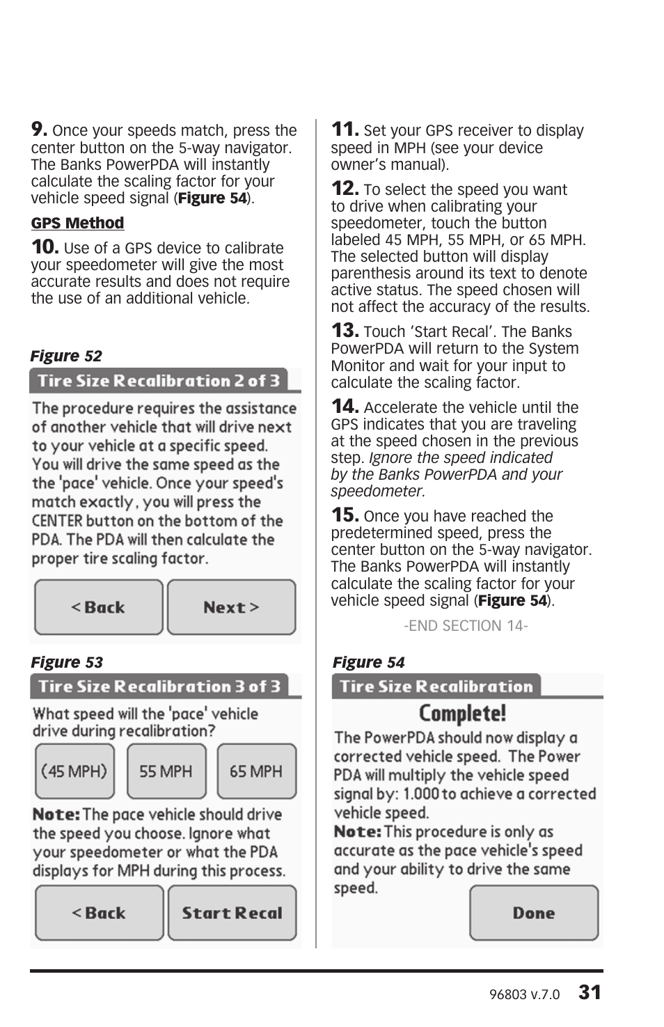 Banks Power Ford Trucks: (Diesel ’03 - 07 6.0L Power Stroke) Interface- PowerPDA For use with EconoMind Ford (03-09), Chevy(01-08), Dodge (03-07) User Manual | Page 31 / 34