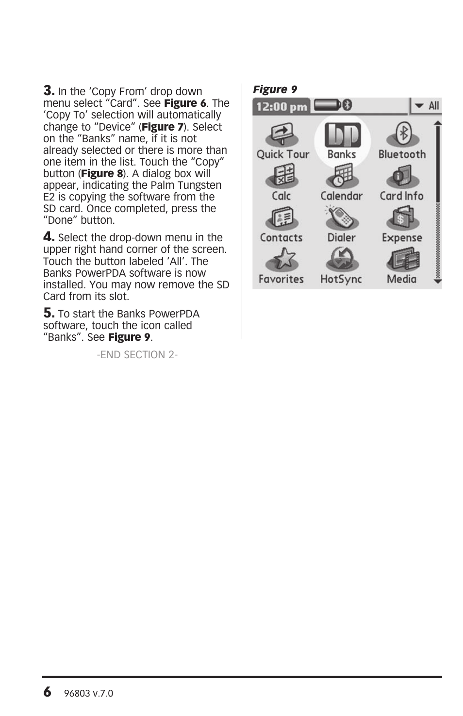 Banks Power Ford Trucks: (Diesel ’03 - 07 6.0L Power Stroke) Interface- PowerPDA For use with EconoMind Ford (03-09), Chevy(01-08), Dodge (03-07) User Manual | Page 6 / 34