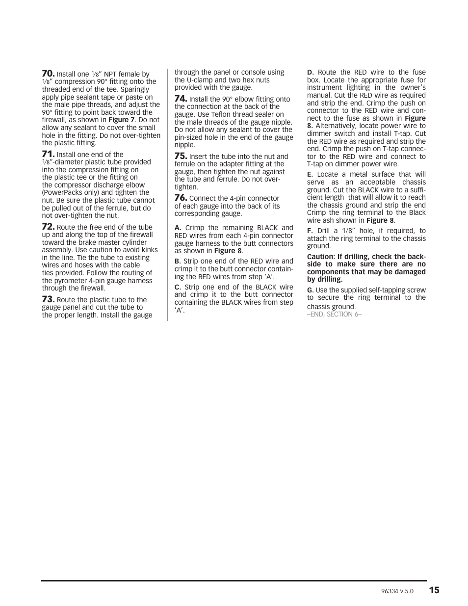 Banks Power Ford Trucks: (Diesel ’99 - 03 7.3L Power Stroke) Power Systems- Stinger, Stinger-Plus & PowerPack systems '19991_2-2003 F250_F350 Trucks & Excursion (non-cat) User Manual | Page 15 / 24