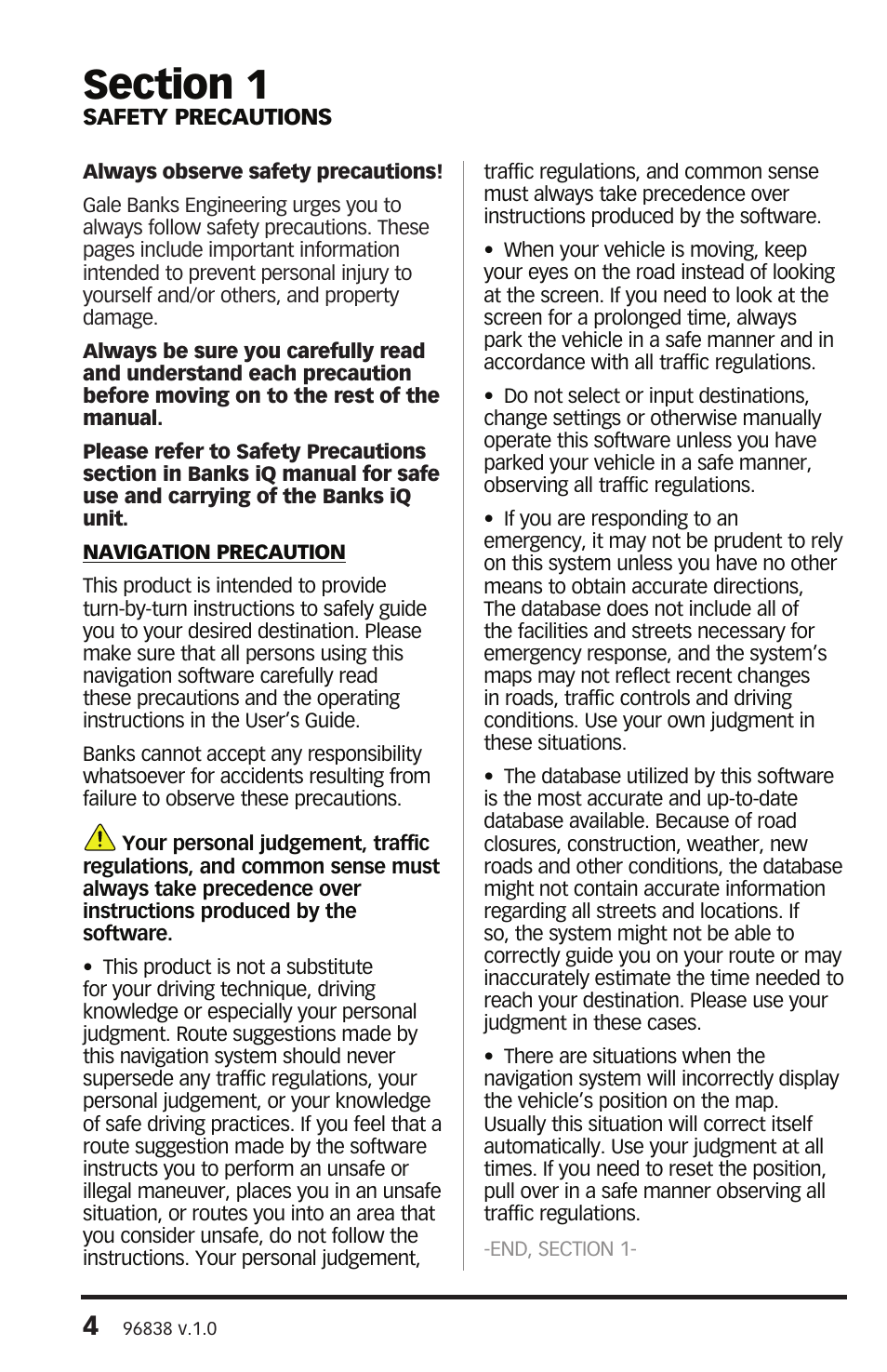 Banks Power Ford Trucks: (Diesel ’03 - 07 6.0L Power Stroke) Interface- Banks Navigation For use with Banks iQ User Manual | Page 4 / 20
