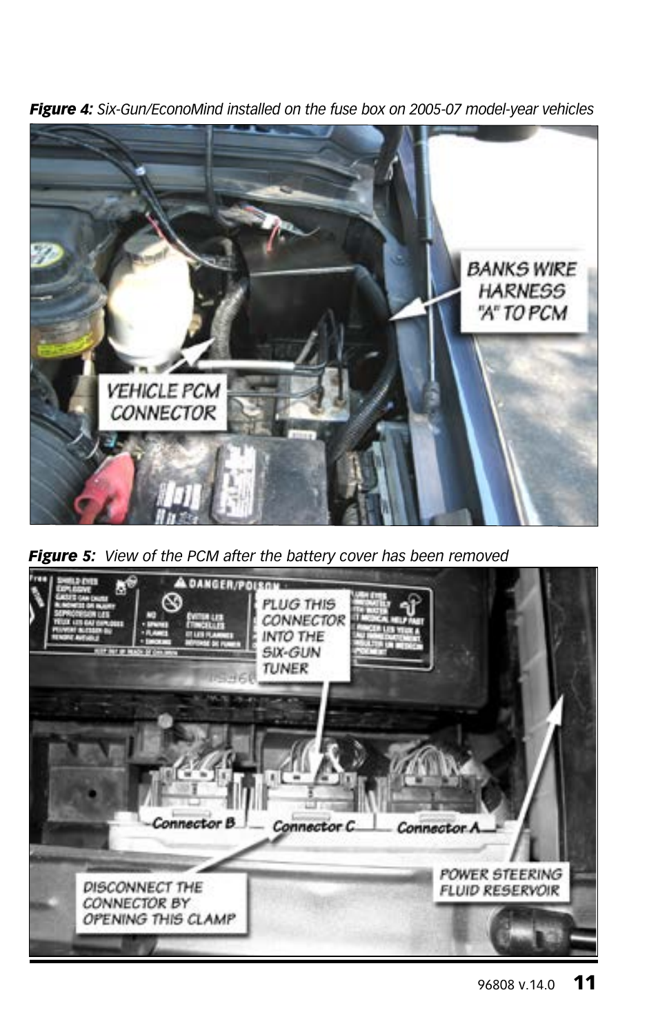 Banks Power Ford Trucks: (Diesel ’03 - 07 6.0L Power Stroke) Tuner- Six-Gun Diesel Tuner w_Optional Banks Brake & Speed-Loader '03-07 For use with Six-Gun_EconoMind Selector Switch User Manual | Page 11 / 44