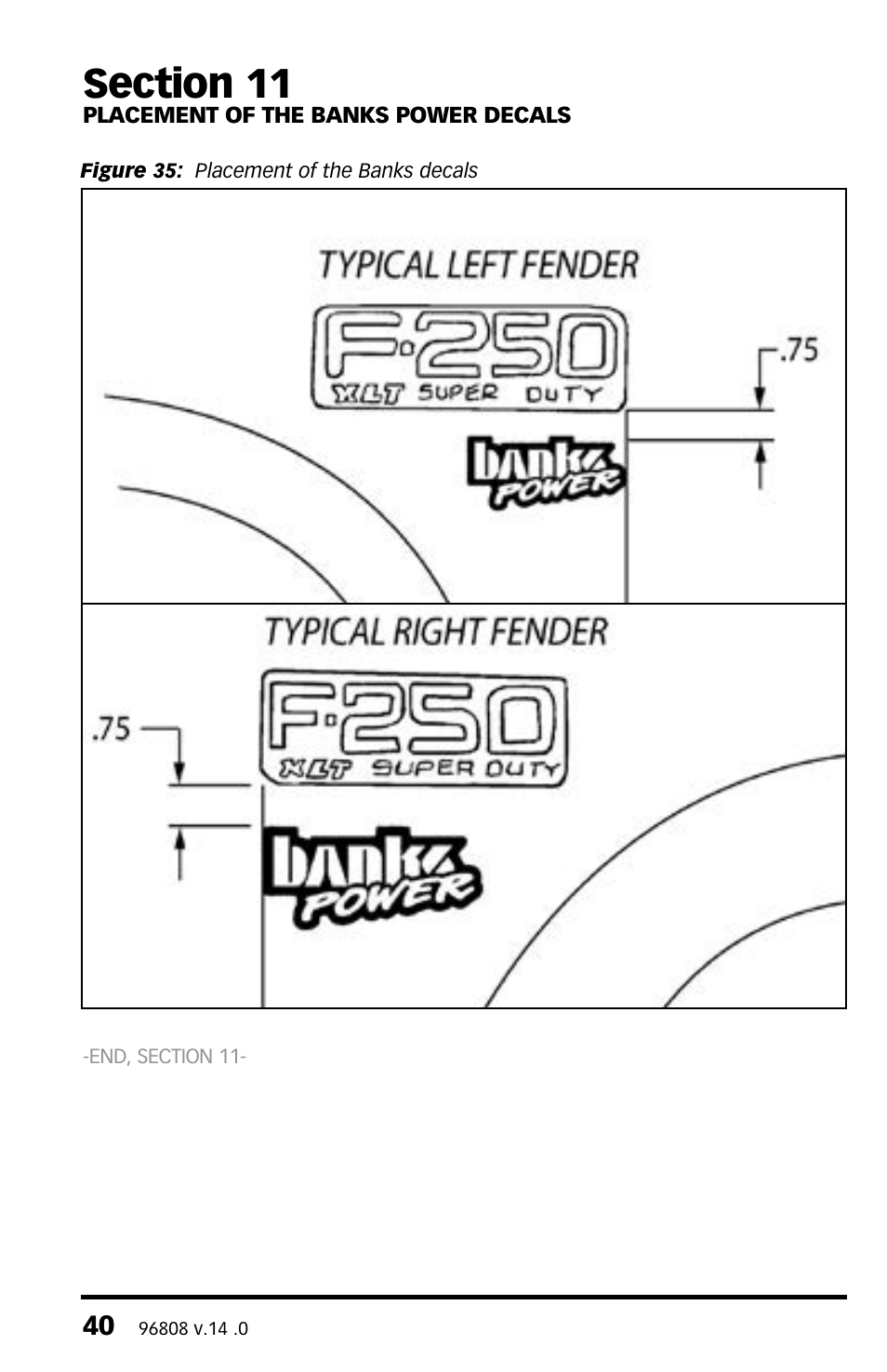 Banks Power Ford Trucks: (Diesel ’03 - 07 6.0L Power Stroke) Tuner- Six-Gun Diesel Tuner w_Optional Banks Brake & Speed-Loader '03-07 For use with Six-Gun_EconoMind Selector Switch User Manual | Page 40 / 44