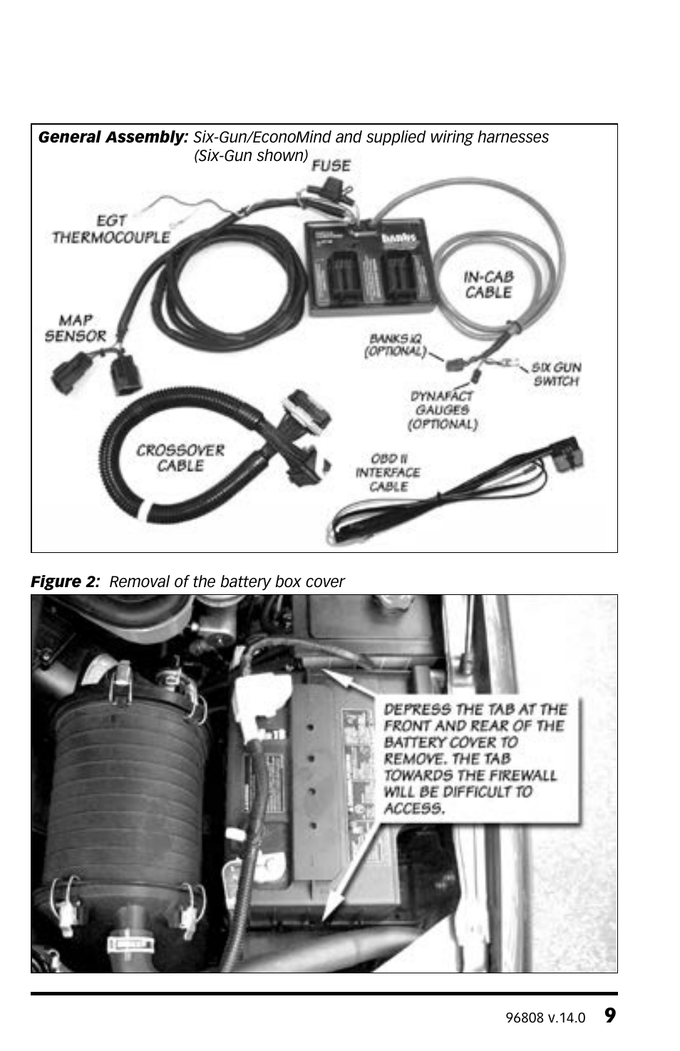 Banks Power Ford Trucks: (Diesel ’03 - 07 6.0L Power Stroke) Tuner- Six-Gun Diesel Tuner w_Optional Banks Brake & Speed-Loader '03-07 For use with Six-Gun_EconoMind Selector Switch User Manual | Page 9 / 44