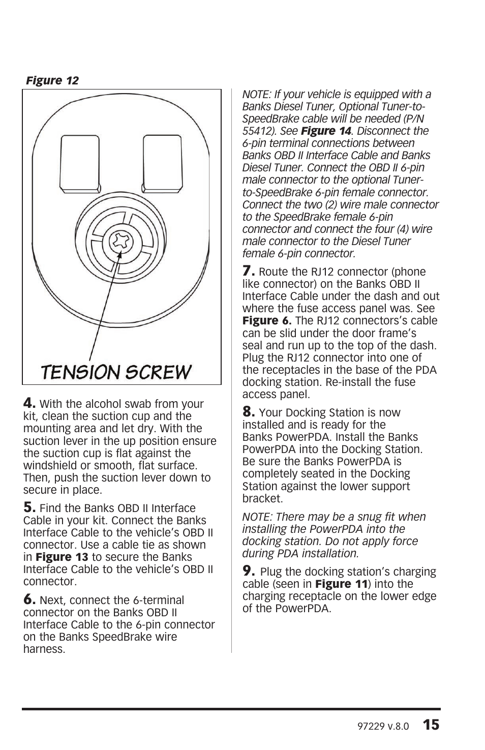Banks Power Chevy_GMC Trucks: Duramax LMM (Diesel ’07 - 10 6.6L) Speed Control- SpeedBrake '07-08 (PDA) For use with PowerPDA User Manual | Page 15 / 20