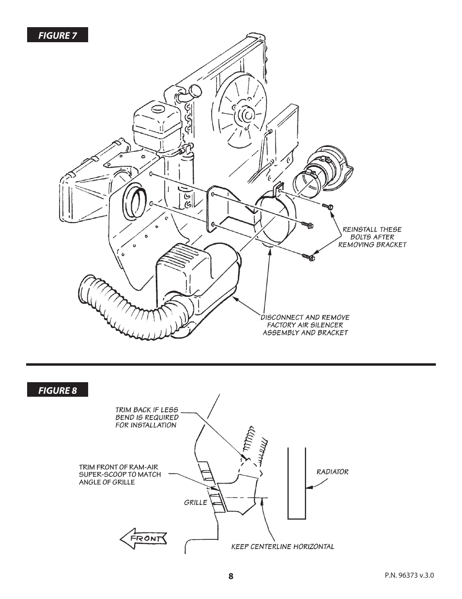 Banks Power GM Motorhomes: (Gas ’96 - 00 7.4L Vortec) PowerPack system (EFI Vortec, P30 chassis) User Manual | Page 8 / 12