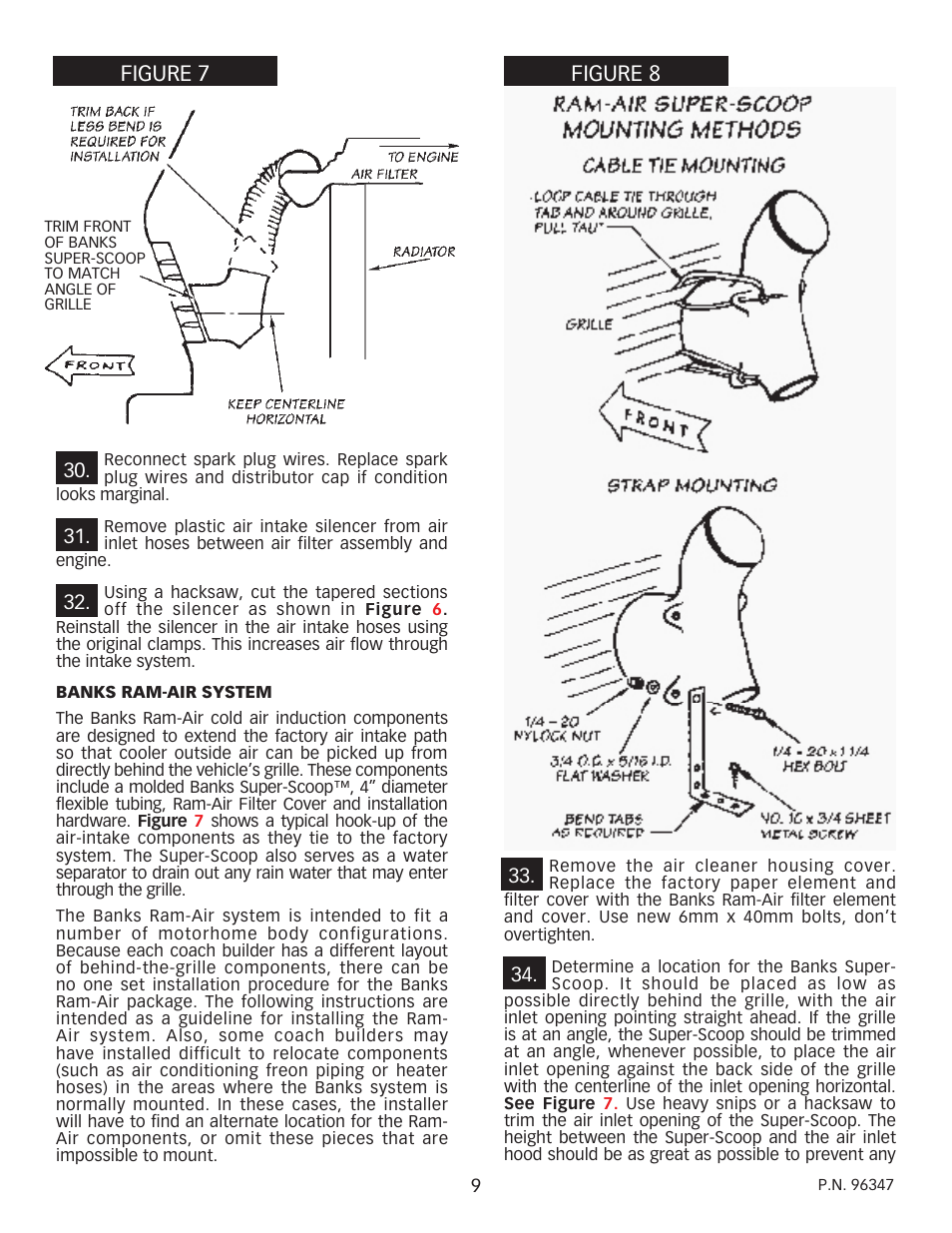 Figure 7 figure 8 | Banks Power Ford Motorhomes: (Gas ’93 - 98 7.5L Class-A) PowerPack System (Class-A, JD_OK chassis) For Use w_ 460 EFI Engine User Manual | Page 9 / 12