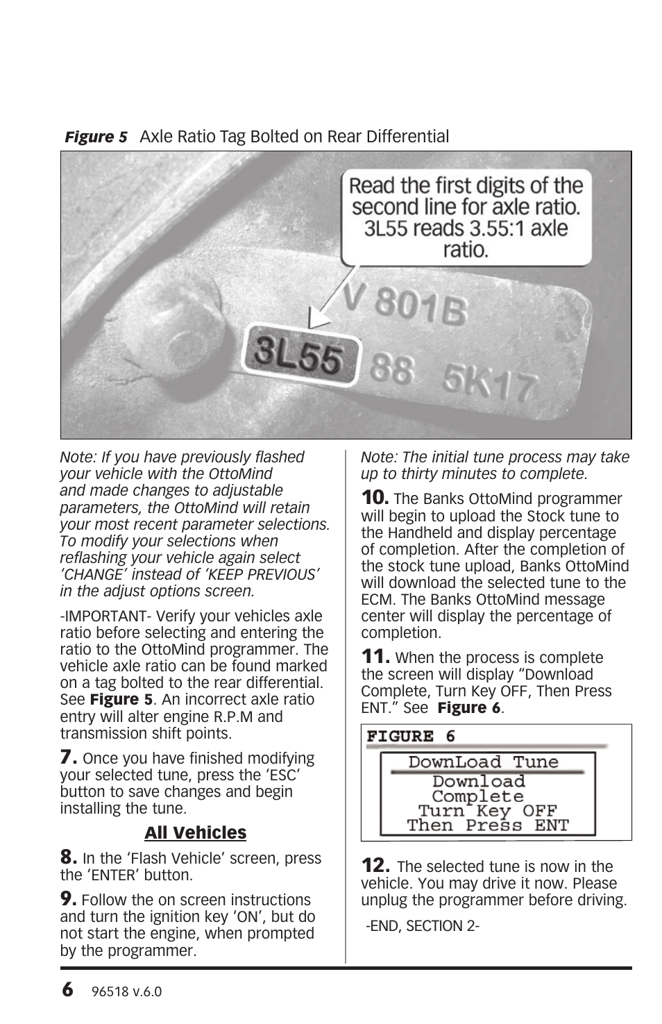 Banks Power Ford Trucks: (Gas ’04 - 08 F-150 V6 & V8) Programmer- AutoMind Programmer (Ford) User Manual | Page 6 / 12