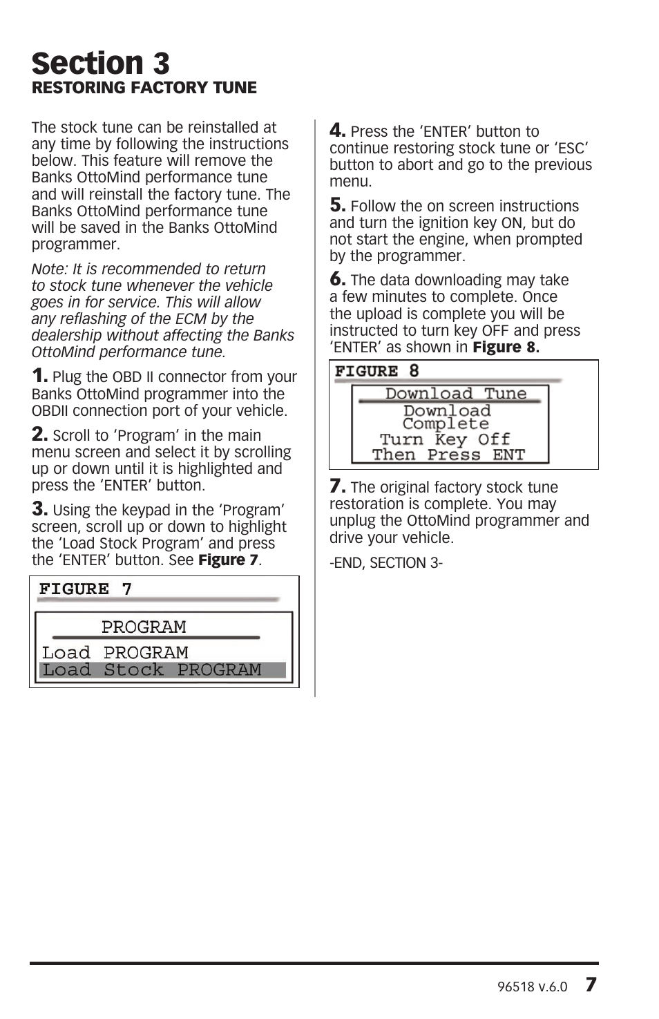 Banks Power Ford Trucks: (Gas ’04 - 08 F-150 V6 & V8) Programmer- AutoMind Programmer (Ford) User Manual | Page 7 / 12