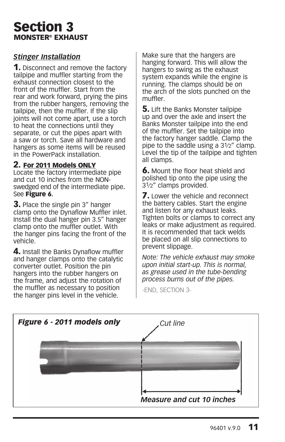 Banks Power Ford Motorhomes: (Gas ’97 - 04 6.8L Class-C) Power Systems- PowerPack & Stinger Systems & Optional OttoMind (Class-C) User Manual | Page 11 / 16