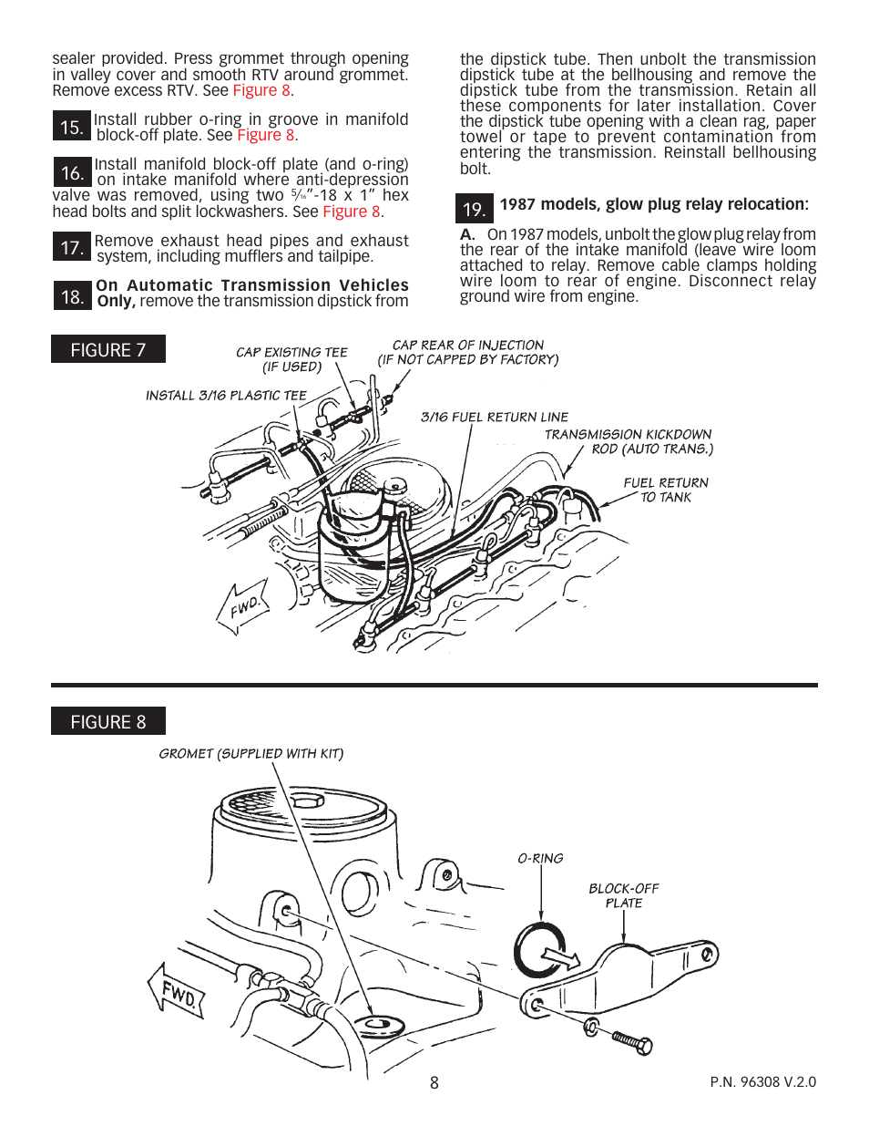 Banks Power Ford Trucks: (Diesel ’83 - 93 6.9 & 7.3L) Forced Induction- Sidewinder turbo system (Van) 6.9 & 7.3L User Manual | Page 8 / 24