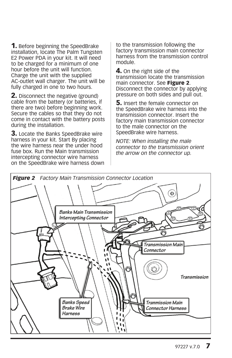 Banks Power Chevy_GMC Trucks: Duramax LLY-LBZ (Diesel ’06 - 07 6.6L) Speed Control- SpeedBrake '06-07 (PDA) For use with PowerPDA User Manual | Page 7 / 24