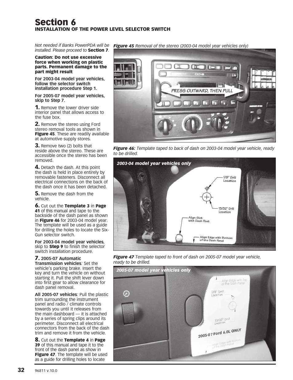 Banks Power Ford Trucks: (Diesel ’03 - 07 6.0L Power Stroke) Power Systems- PowerPack & Stinger w EconoMind ('03-07) Compatible w_ Optional PowerPDA User Manual | Page 32 / 42