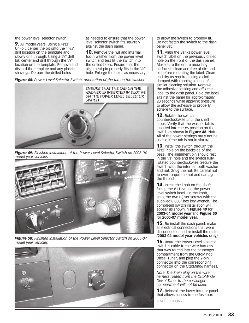 Banks Power Ford Trucks: (Diesel ’03 - 07 6.0L Power Stroke) Power Systems- PowerPack & Stinger w EconoMind ('03-07) Compatible w_ Optional PowerPDA User Manual | Page 33 / 42