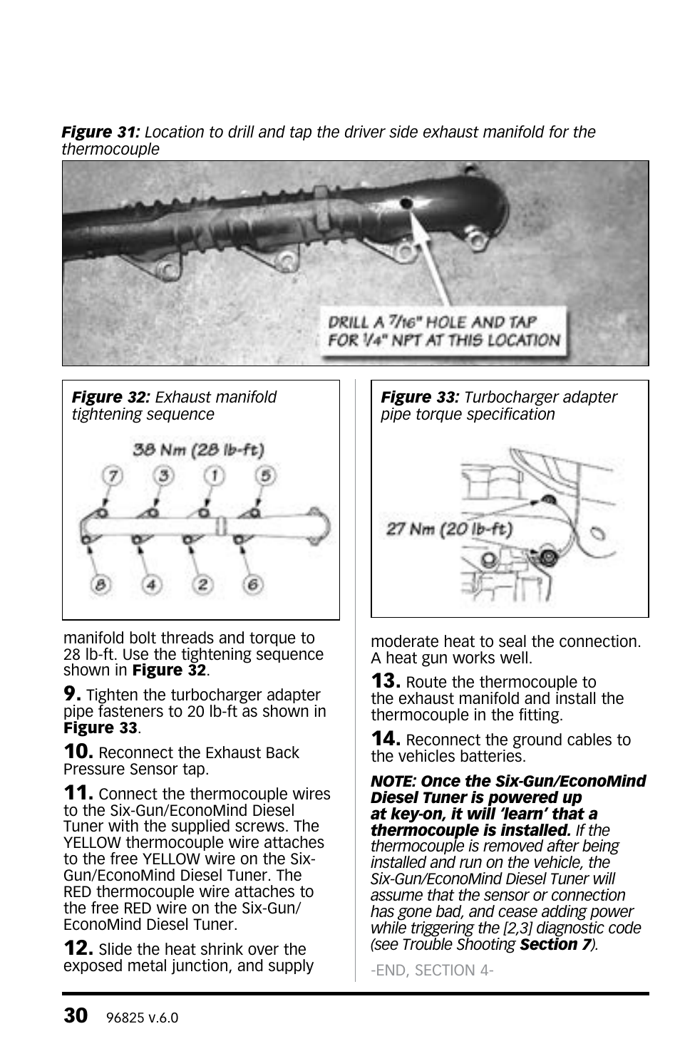 Banks Power Ford Trucks: (Diesel ’03 - 07 6.0L Power Stroke) Tuner- Six-Gun Diesel Tuner & SpeedBrake, For use with Banks iQ '03-07 Compatible with PowerPDA User Manual | Page 30 / 40