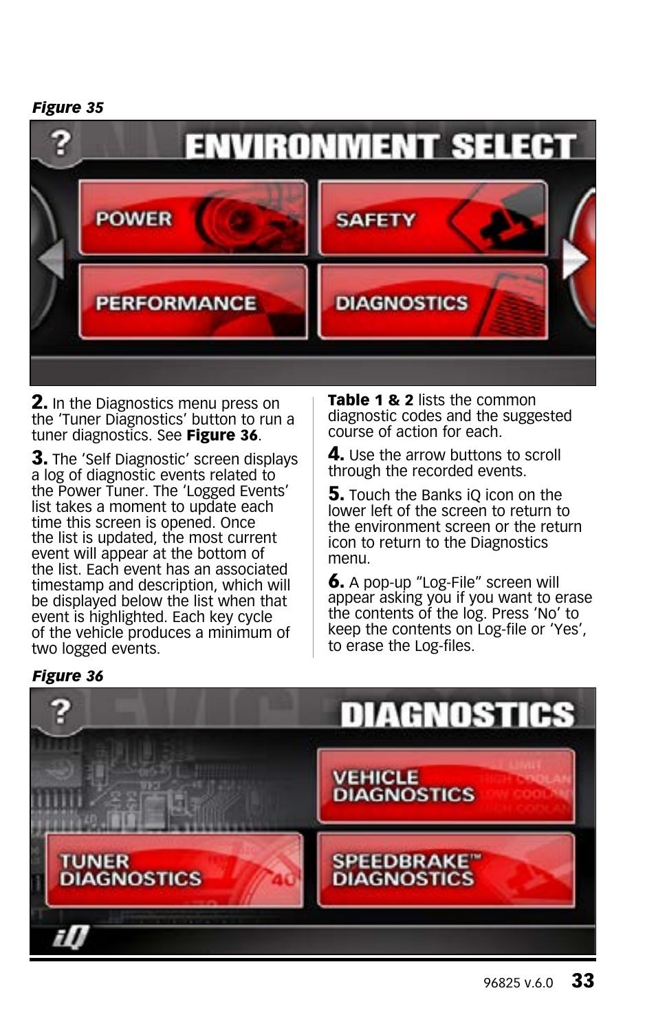Banks Power Ford Trucks: (Diesel ’03 - 07 6.0L Power Stroke) Tuner- Six-Gun Diesel Tuner & SpeedBrake, For use with Banks iQ '03-07 Compatible with PowerPDA User Manual | Page 33 / 40