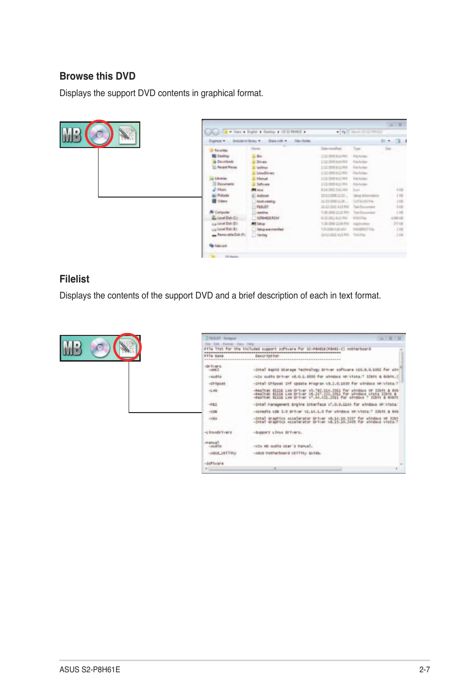 Asus S2-P8H61E User Manual | Page 23 / 80